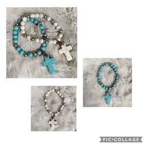 💙2/$30💙 Turquoise beaded bracelets